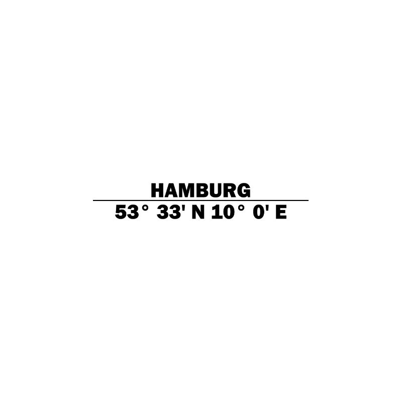 Hamburg coordinates