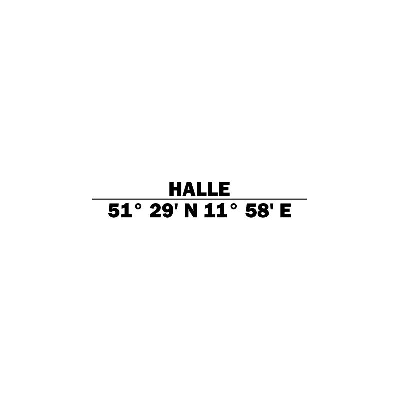 Halle (Saale) coordinates