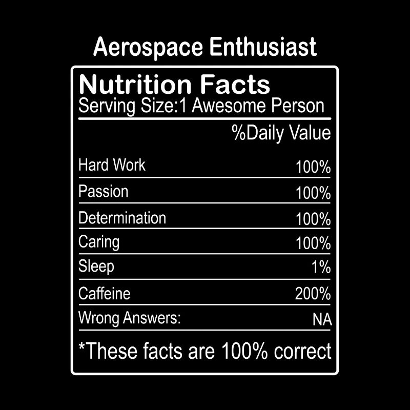 Faits nutritionnels pour les passionnés de l’aérospatiale