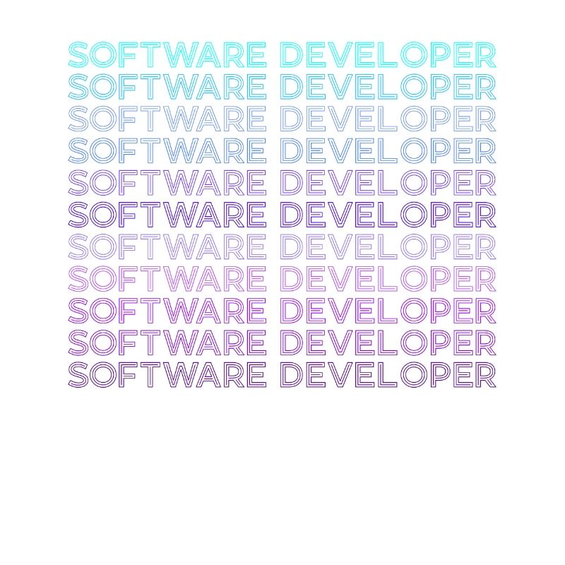 Softwareentwickler Computerprogrammierer Retro