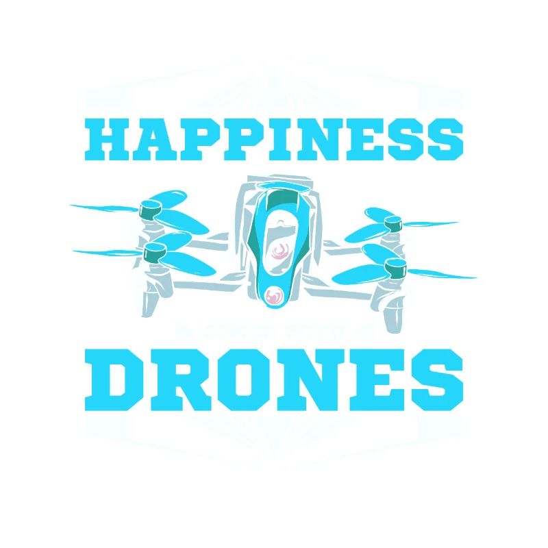 Happiness comes with drones