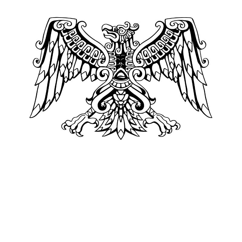 Aztec Eagle Mexican Eagle Maya