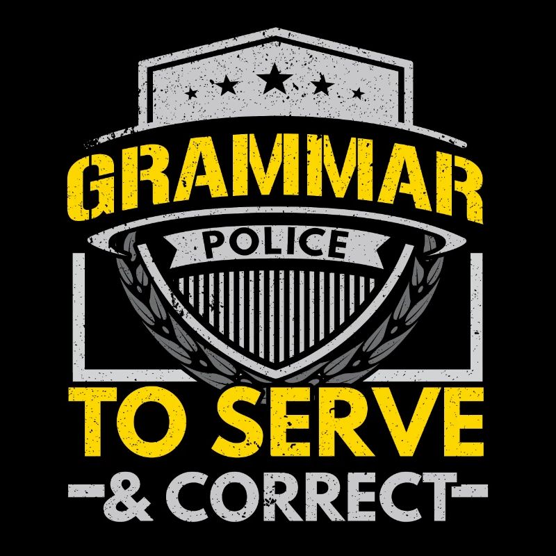 Police grammaticale pour servir et corriger Eng