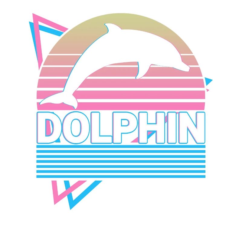 Dolphin Retro Gift