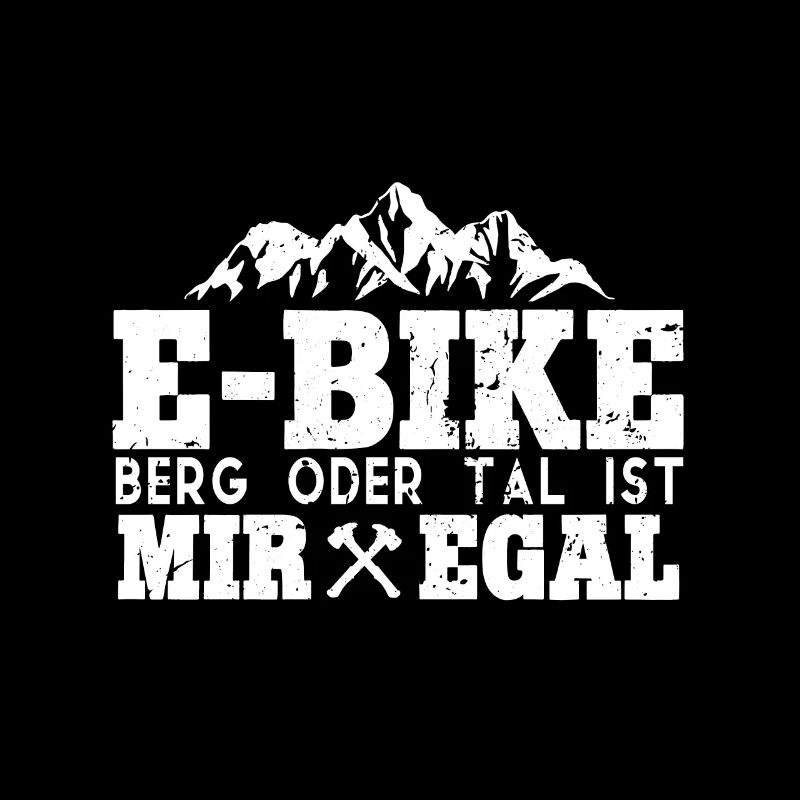 E-Bike Berg oder Tal ist mir egal Pedelec E-Bike