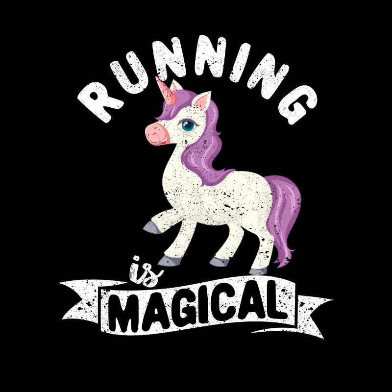 Licorne Drôle de Jogging Équitation Course à pied