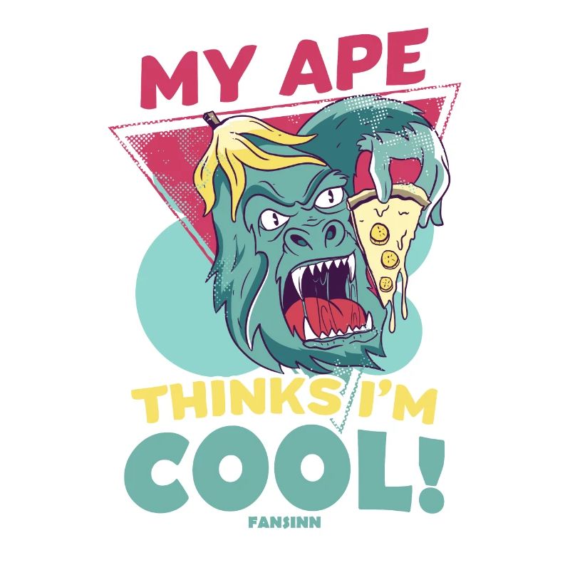 Mon singe pense que je suis cool