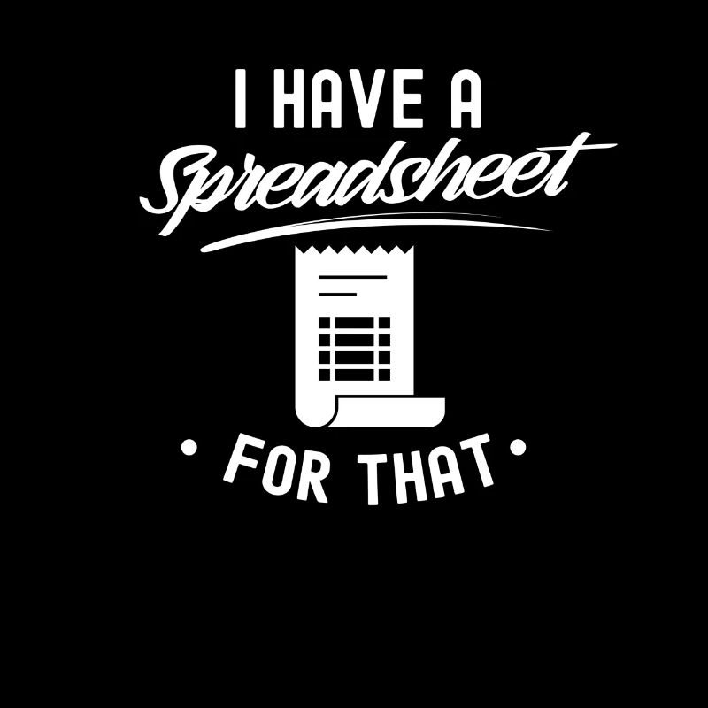 I have a spreadsheet for table accountant