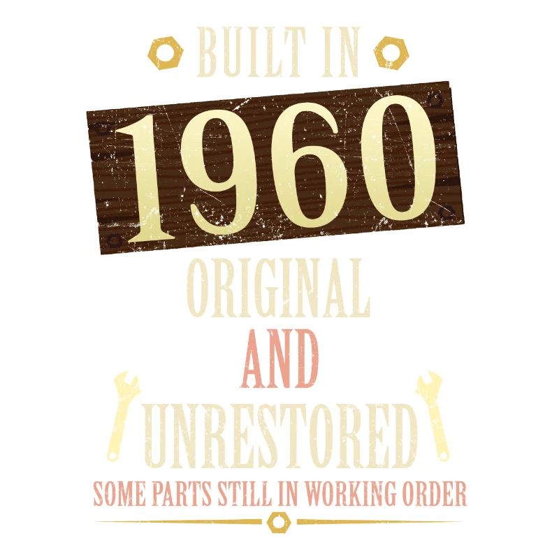 Construit dans l’original de 1960 et non restauré