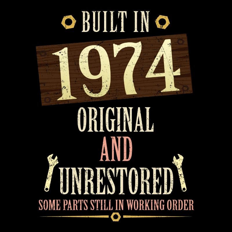 Construit dans l’original de 1974 et non restauré