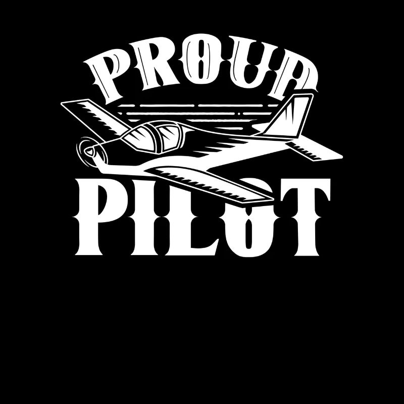 Stolzer Pilot Kleinflugzeug Jet Leichtflugzeug