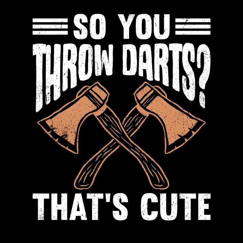 Alors vous lancez des fléchettes c’est mignon