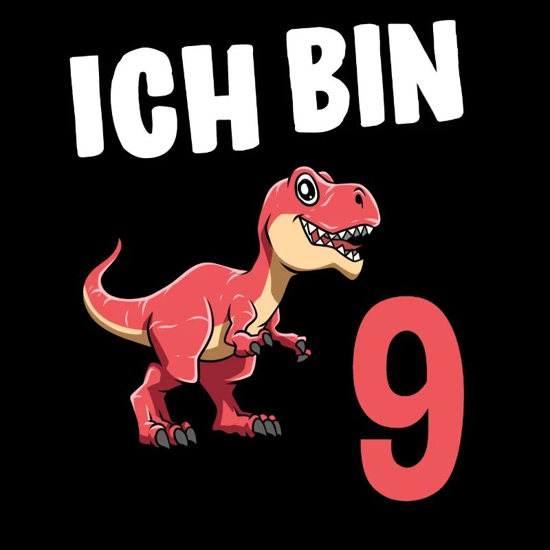 9 Geburtstag T-Rex - 9 Jahre Alt Geschenk Junge