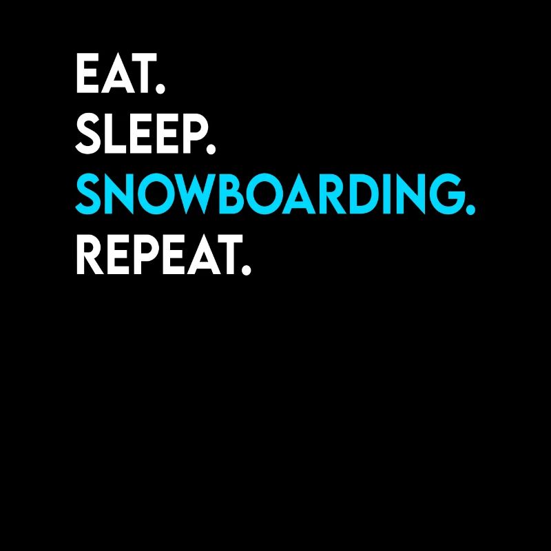 manger dormir snowboard répéter