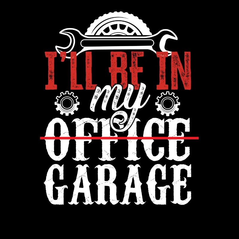 Je serai dans mon bureau dans la profession de garage