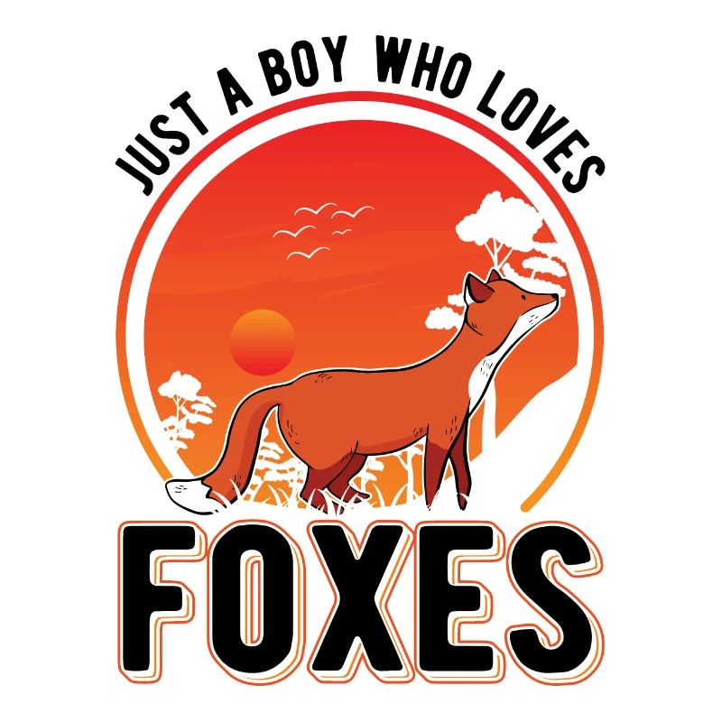 Fuchs Junge Geschenk