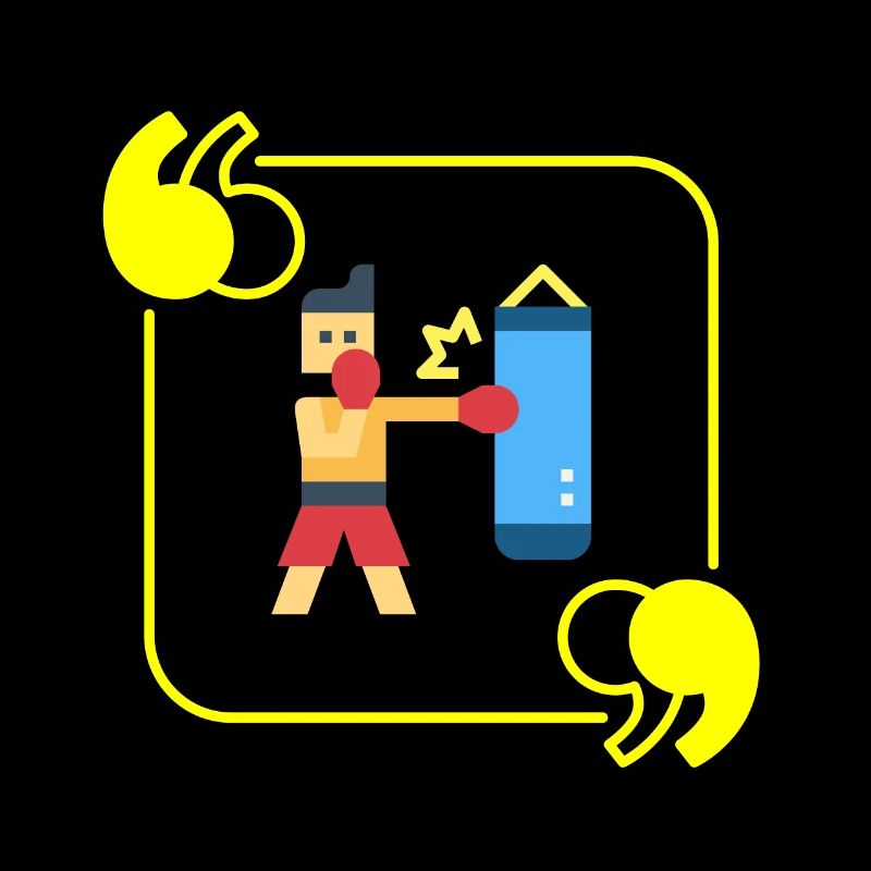 Boxe pixel - idee cadeau boxeur