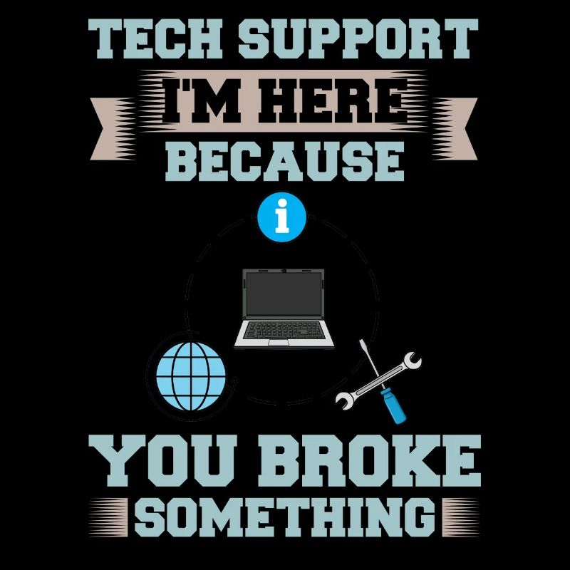 Tech Support IT Technischer Hilfe Helpdesk