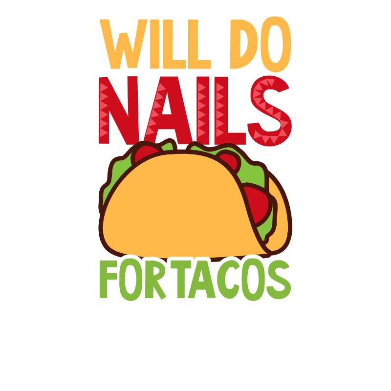 Nail Tech wird Nägel für Tacos Cinco De Mayo machen