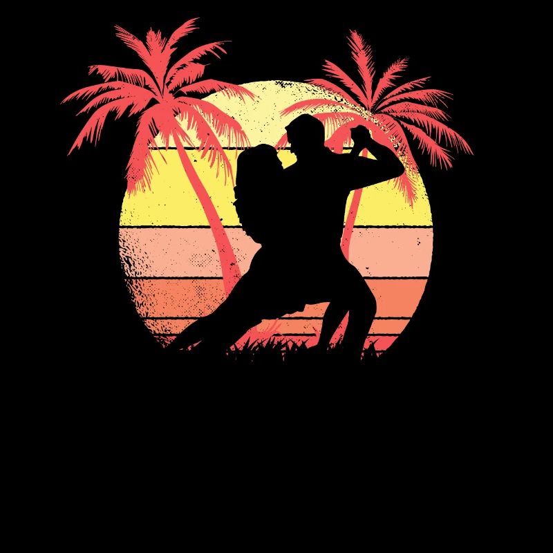 Tango Dance Summer Sunset 80s Palm