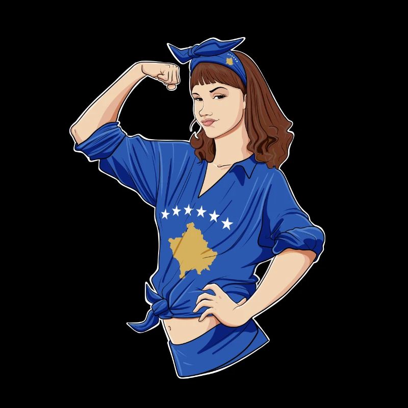 Kosovan Girl Unbreakable I Kosovan Heritage I