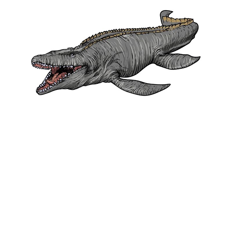Mosasaurus I Marine Repiel Cretaceous Fossils