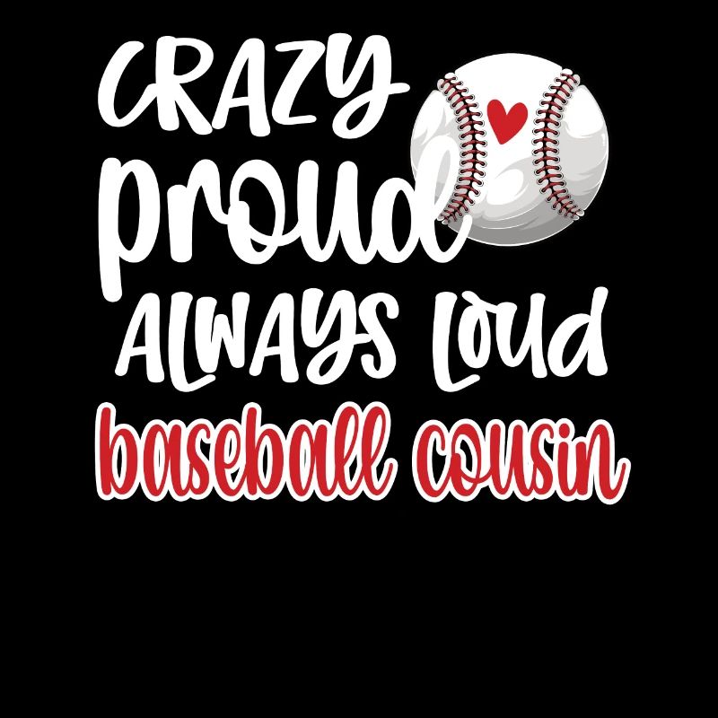 Stolzer Baseball-Cousin Baseballspieler-Cousin