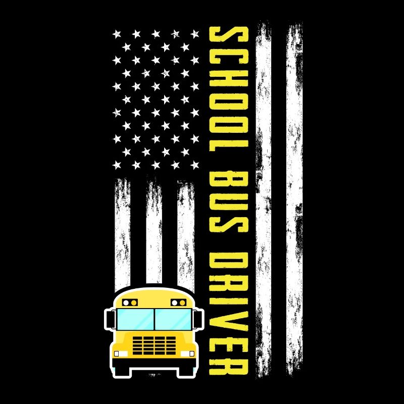 Funny school bus driver school bus bus driver
