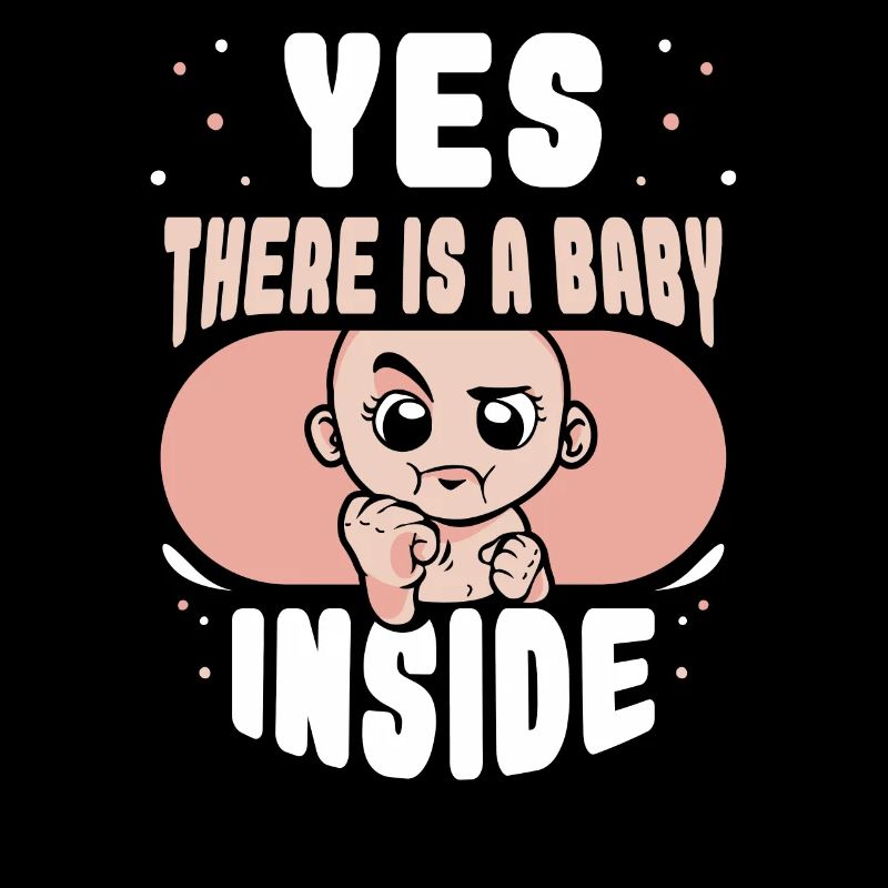 Oui, il y a un bébé enceinte à l’intérieur mignon