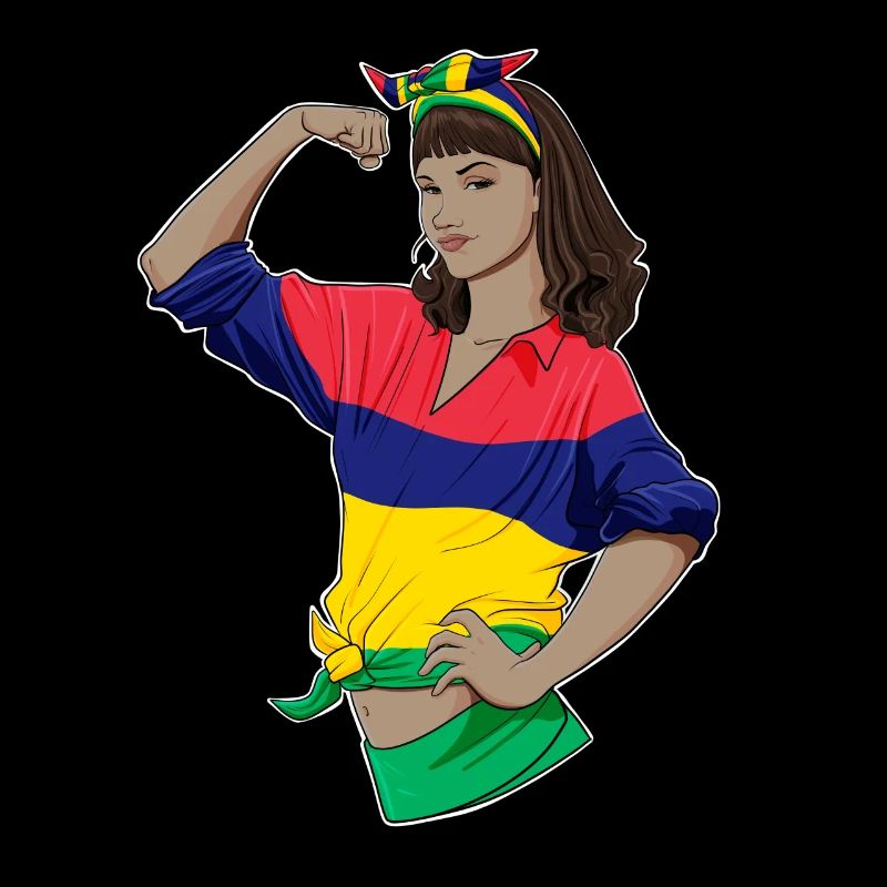 Mauritius Girl Unbreakable Mauritius Heritage