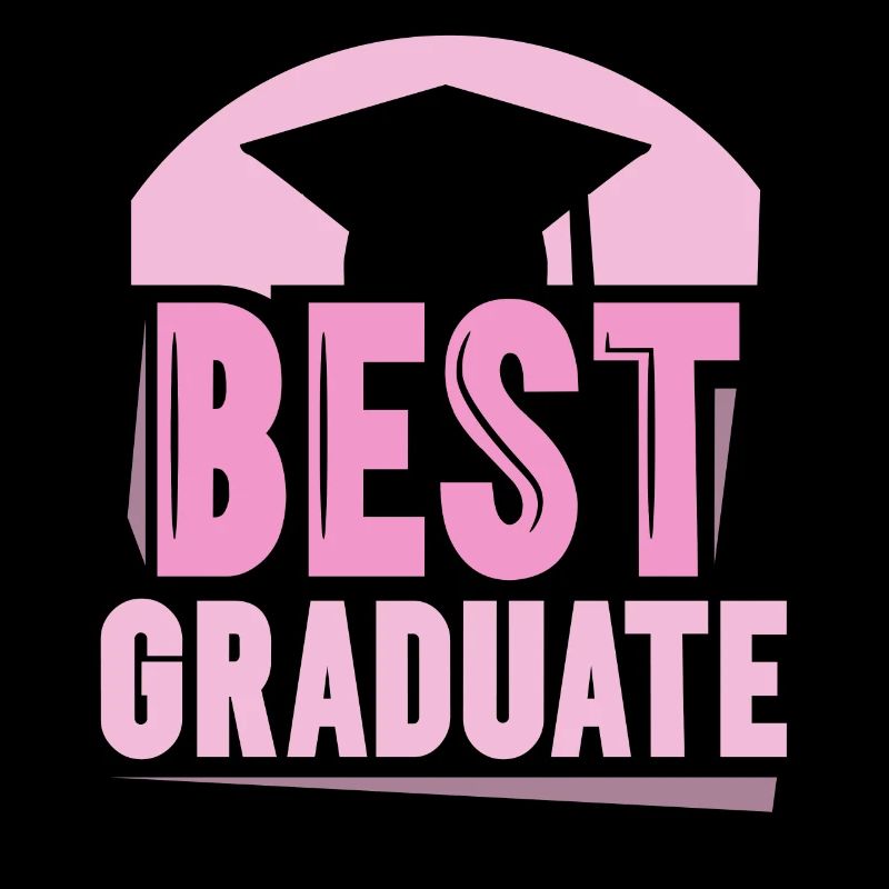 Beste Absolventin Mädchen Graduierte Absolvent