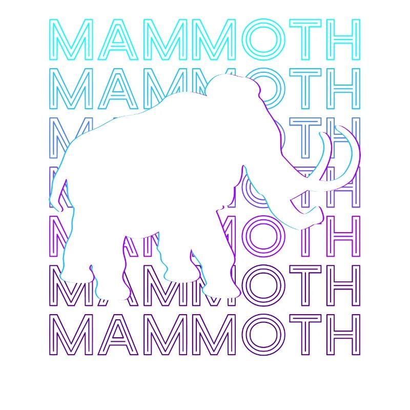 Mammoth Elephant Rétro