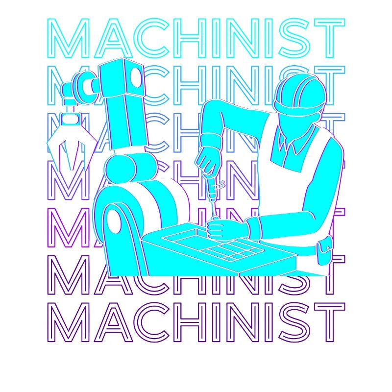 Cutting Machine Operator Cnc Machine Operator Retro