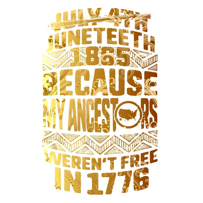 Juneteenth Day Mes ancêtres n’étaient pas libres en 1776