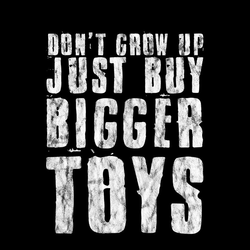 Ne grandissez pas, achetez simplement de plus gros jouets 3