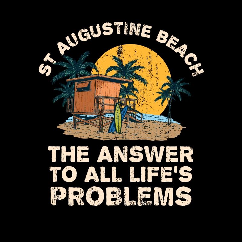 St Augustine Beach Answer To All Life's Problems