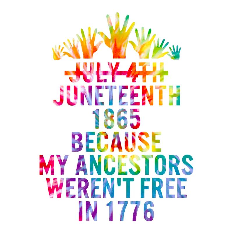 Juneteenth Day Mes ancêtres n’étaient pas libres en 1776