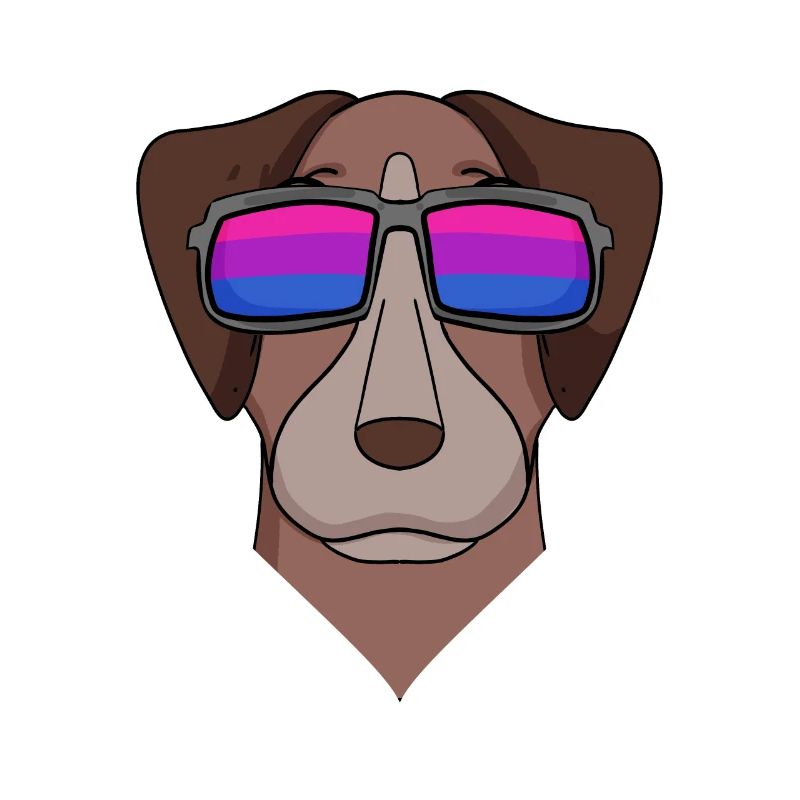 Bisexual Pointer Dog Gift