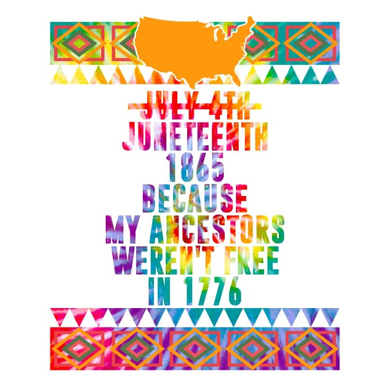 Juneteenth Day Mes ancêtres n’étaient pas libres en 1776