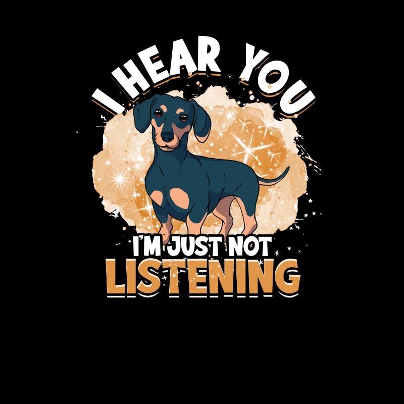 Je vous entends, je n’écoute tout simplement pas - chien