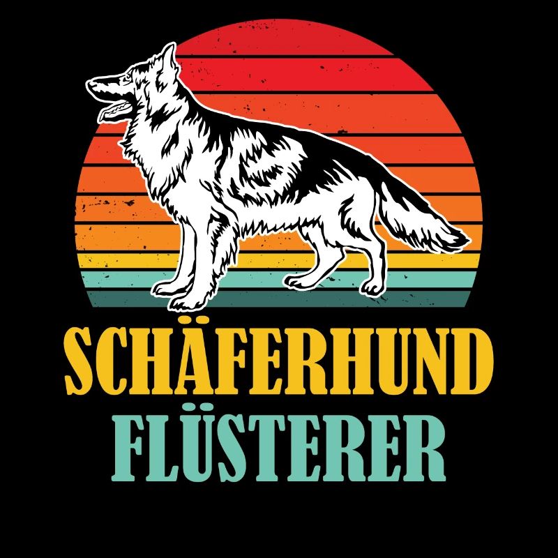Deutscher Schäferhund Flüsterer Retro