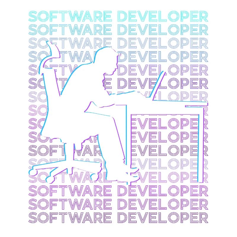 Software-Entwickler Software-Entwicklung Retro