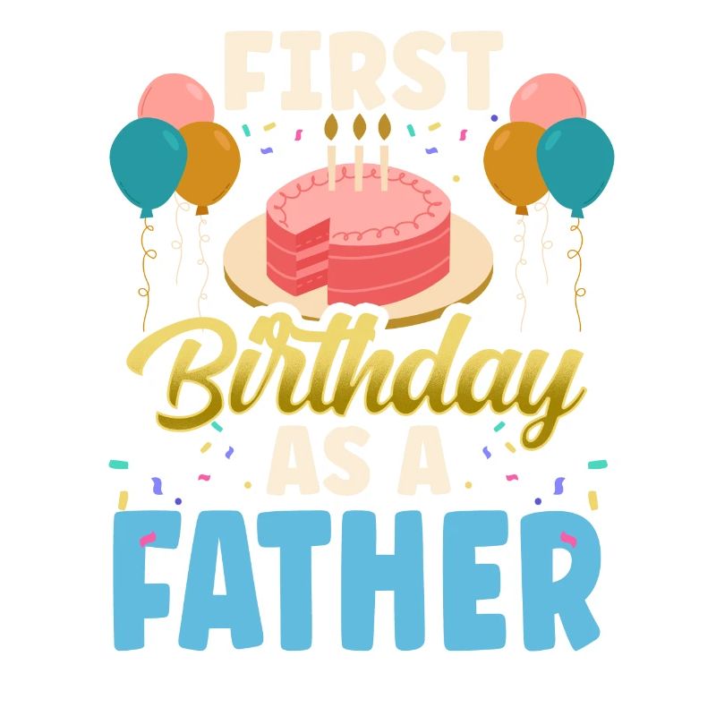 Erster Geburtstag Als Vater Papa Party Papi