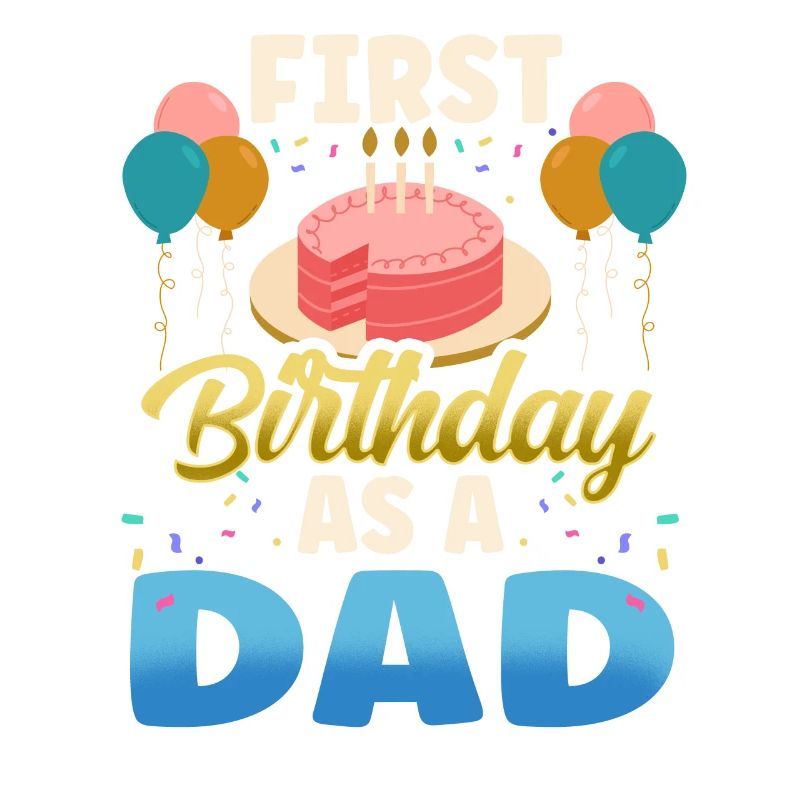 Erster Geburtstag Als Papa Papi Vater Party
