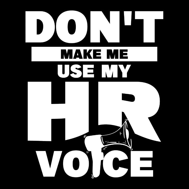 Ne me faites pas utiliser ma voix RH Ressources humaines