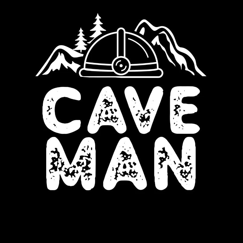 Caveman Cave Man Cave Caving Cave Hiking
