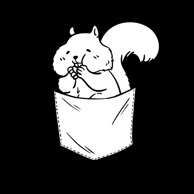 Funny squirrel, squirrel, cute