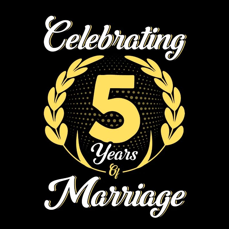 5. Hochzeitstag Paardesign 5 Jahre Ehe