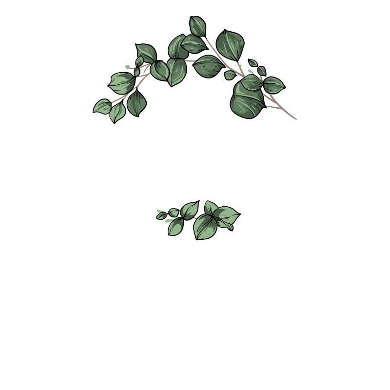 Couronne de fleurs d’eucalyptus I Team Mariage Mariage Boho