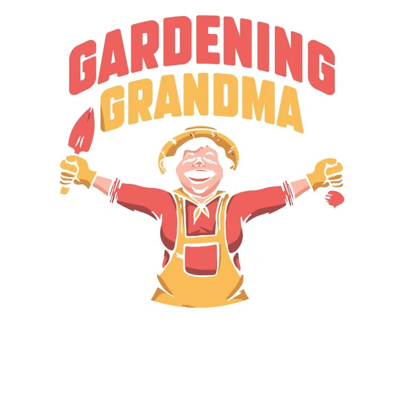 Gartenarbeit Oma Großmutter Garten Gärtnerin
